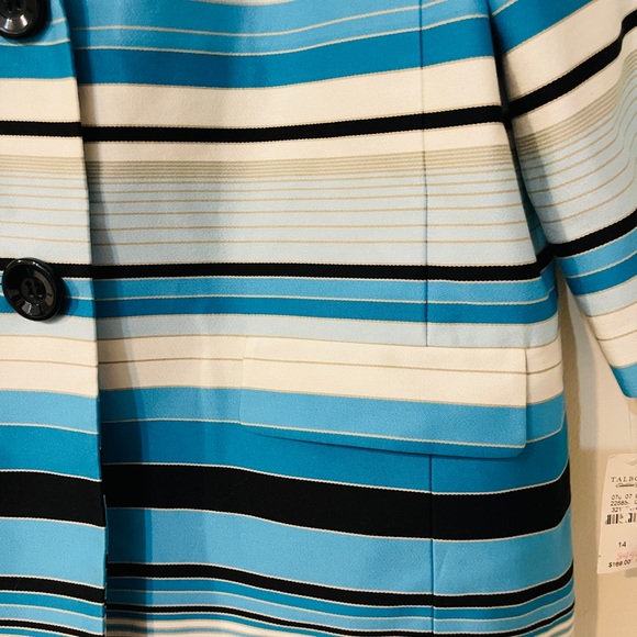 Vintage Talbots Stripe Blaxer Jacket - Picture 6 of 7